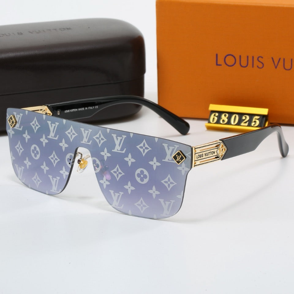 Louis vuitton New European and American style trendy sun protection sunglasses 68025 Butterfly