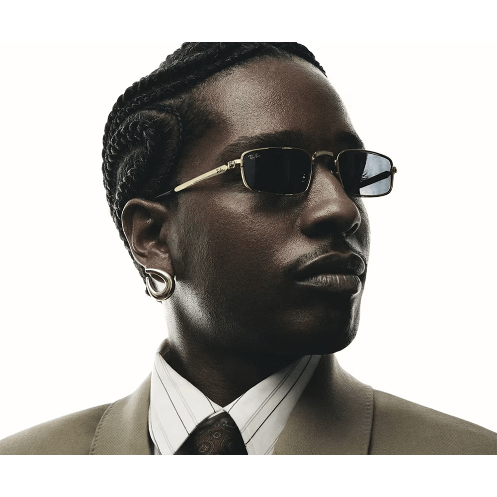 Ray-Ban A$AP Rocky Metal RB3927 001/R5 Sunglasses Square